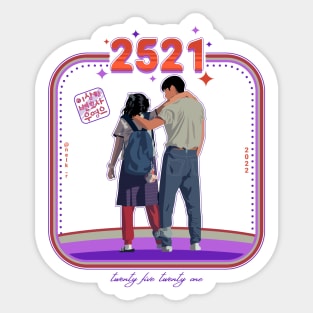 twenty Five Twenty One Sticker